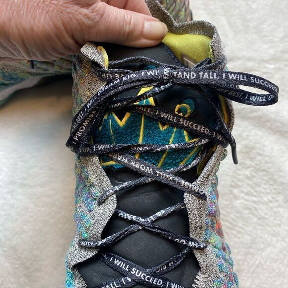 Nike Lebron 17 I Promise Size 18 Green Heather/Neptune Green - Picture 4 of 10